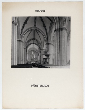 Vorschaubild Herford: Münster, Innenansicht nach Osten (Nachlass Wilhelm-Kästner)